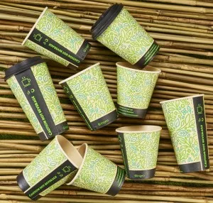 Ultimate Eco Friendly Bamboo Coffee Cups - Biodegradable & Compostable Cups (small image 2)